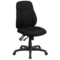 Emma and Oliver Mid-Back Fabric Multifunction Swivel Ergonomic Task Office Chair with 1.5" Back Adjustment